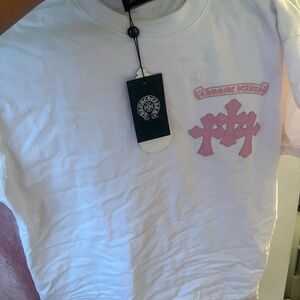 White and Pink Kids T-Shirt